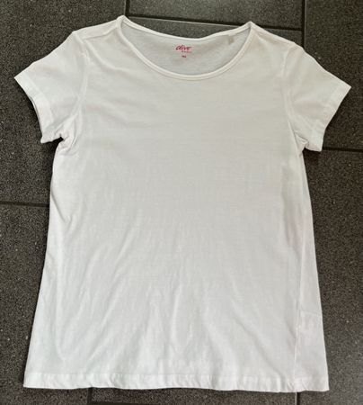 Weisses T-Shirt Gr. 164