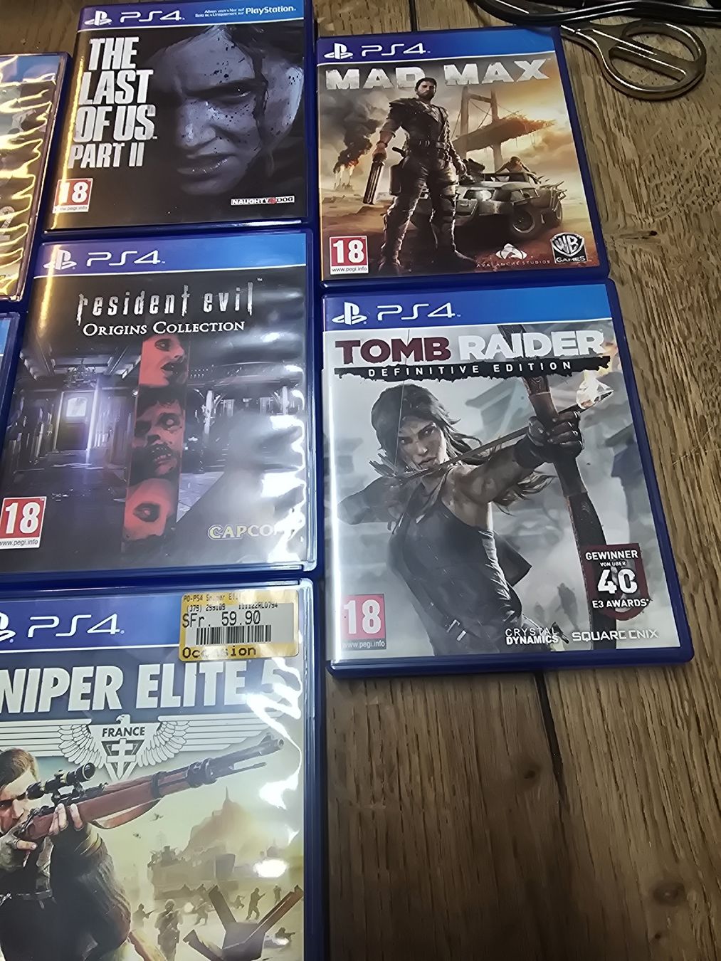 Spiele: 7x PS4 Gamea Ab 18J. Action Bundle (M) – Gebraucht aus Rorschach von TimelessTrading 3