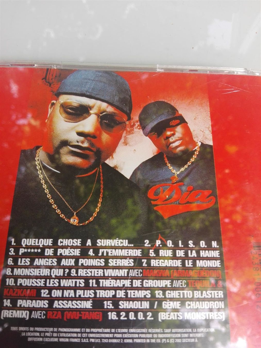 CD: Arsenik - Quelque chose a survécu...                   ©2002 – Usato da St.Galllen venduto da elkaphone 3