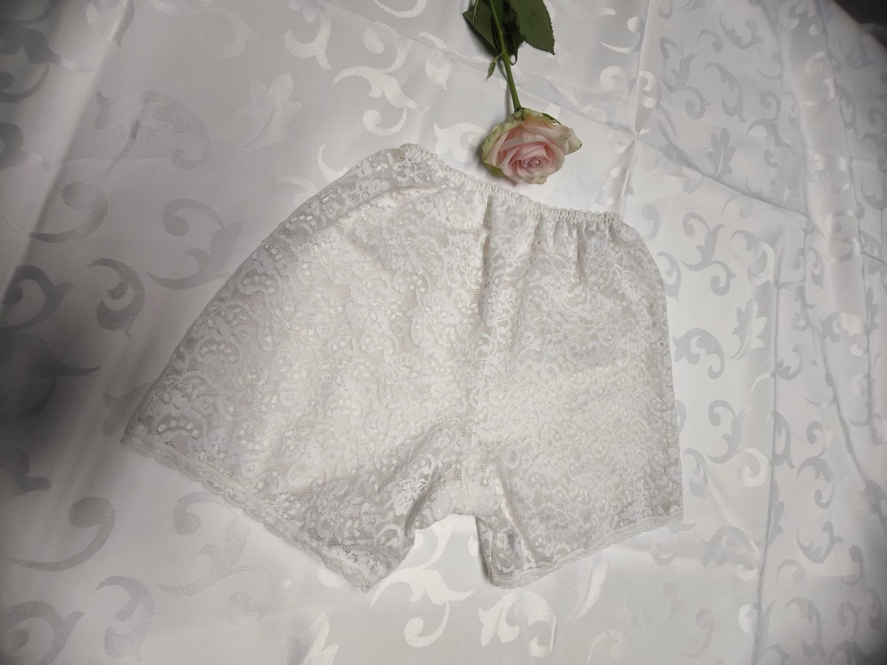 Altra biancheria intima: Spitze Shorts/Hotpants, Weiss, Gr S – Nuovo (secondo la descrizione) da Grenchen venduto da olecka24 1