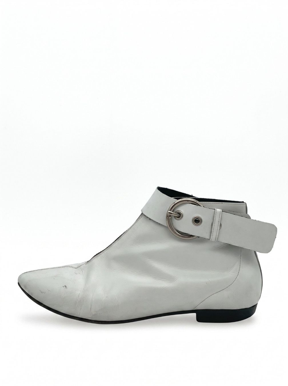 Isabel Marant Chaussures femmes: Isabel Marant Leder Ankle Boot EU 39 Weiß – D'occasion à Zürich par shoe_shop