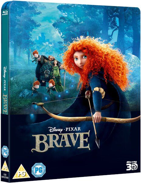 Bluray Disney Pixar Steelbook mit Lenticular Brave (Merida) | Kaufen ...