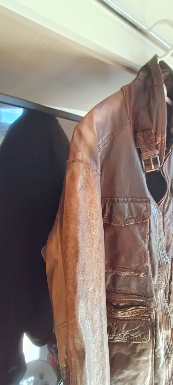 Giacche: Bellissimo giubbotto  in pelle Massimo Dutti dä – Usato da Lugano venduto da ycd_rv8h 3