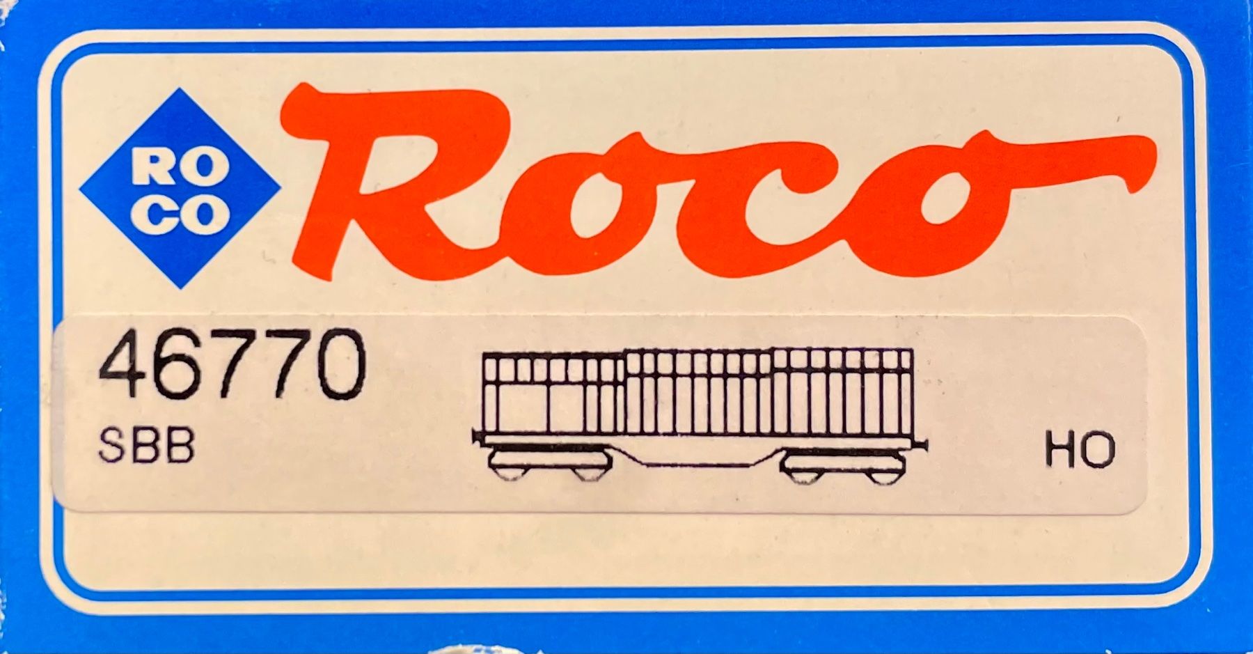 Roco Modelleisenbahnen: Roco SBB Coilwagen 46770, H0, OVP – Gebraucht aus Bern von schm1969 5