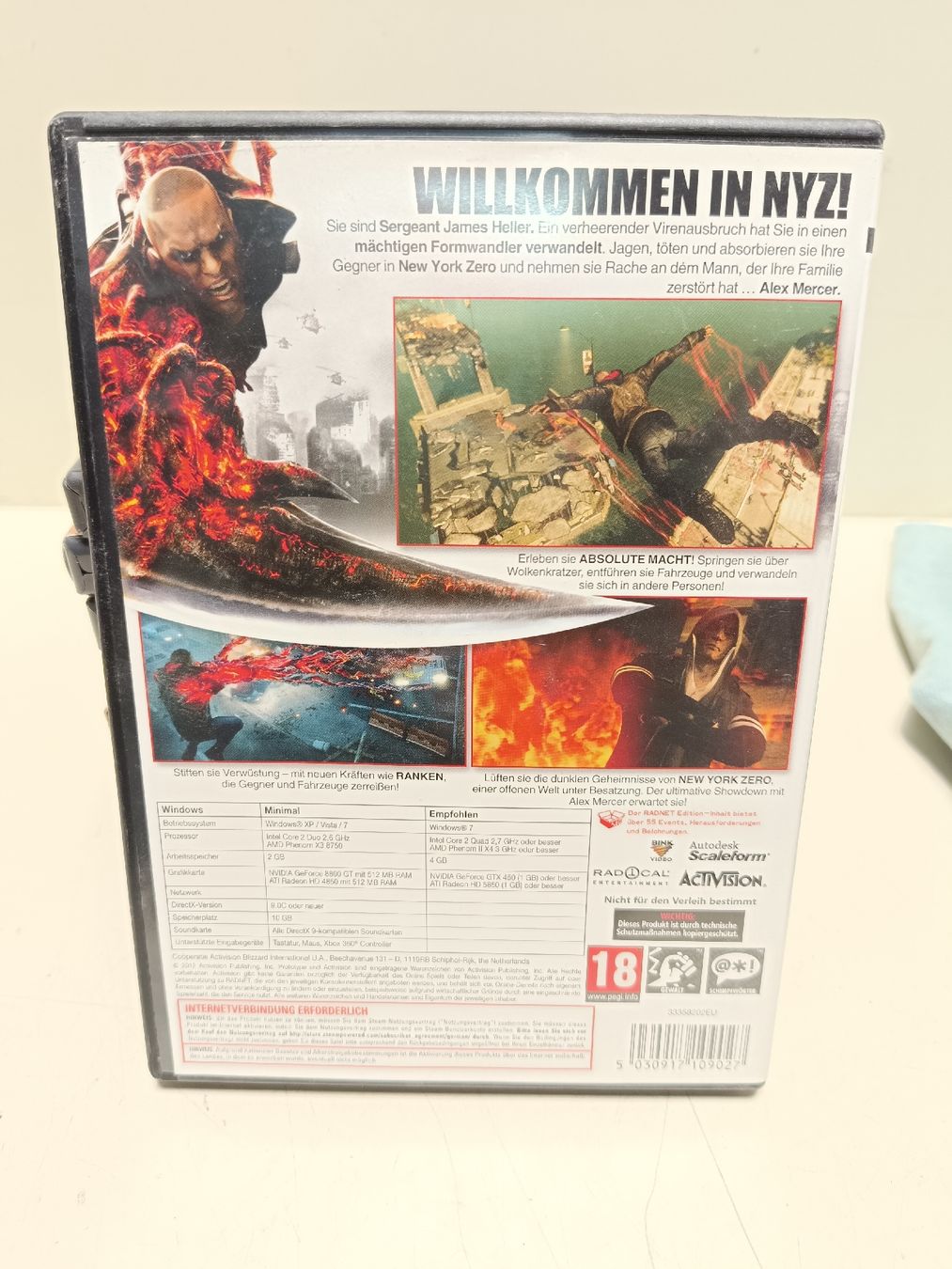 Giochi: Prototype 2 PC DVD-ROM - Limitiert Radnet Edition!(em48) – Usato da Künten venduto da Schnaepplihuus 1
