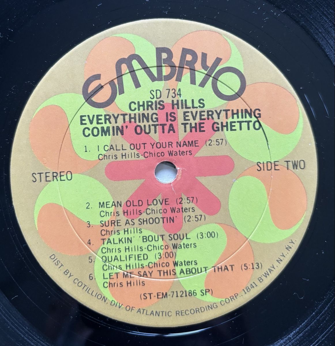 Vinyles: Chris Hills/Everything Is Everything - Comin’ Outta LP EX/VG – D'occasion à Neuchâtel par Deivid2 3