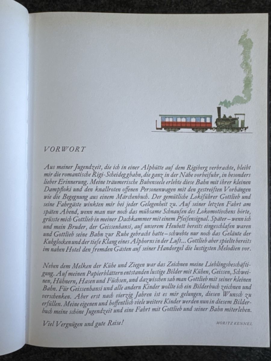 Libri: DIE BERGBAHN Moritz Kennel Rigibahn illustr. Jugendbuch – Usato da Eschenz venduto da Belladog 4