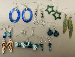 Modeschmuck Ohrringe Set, verschiedene Motive, Neu!