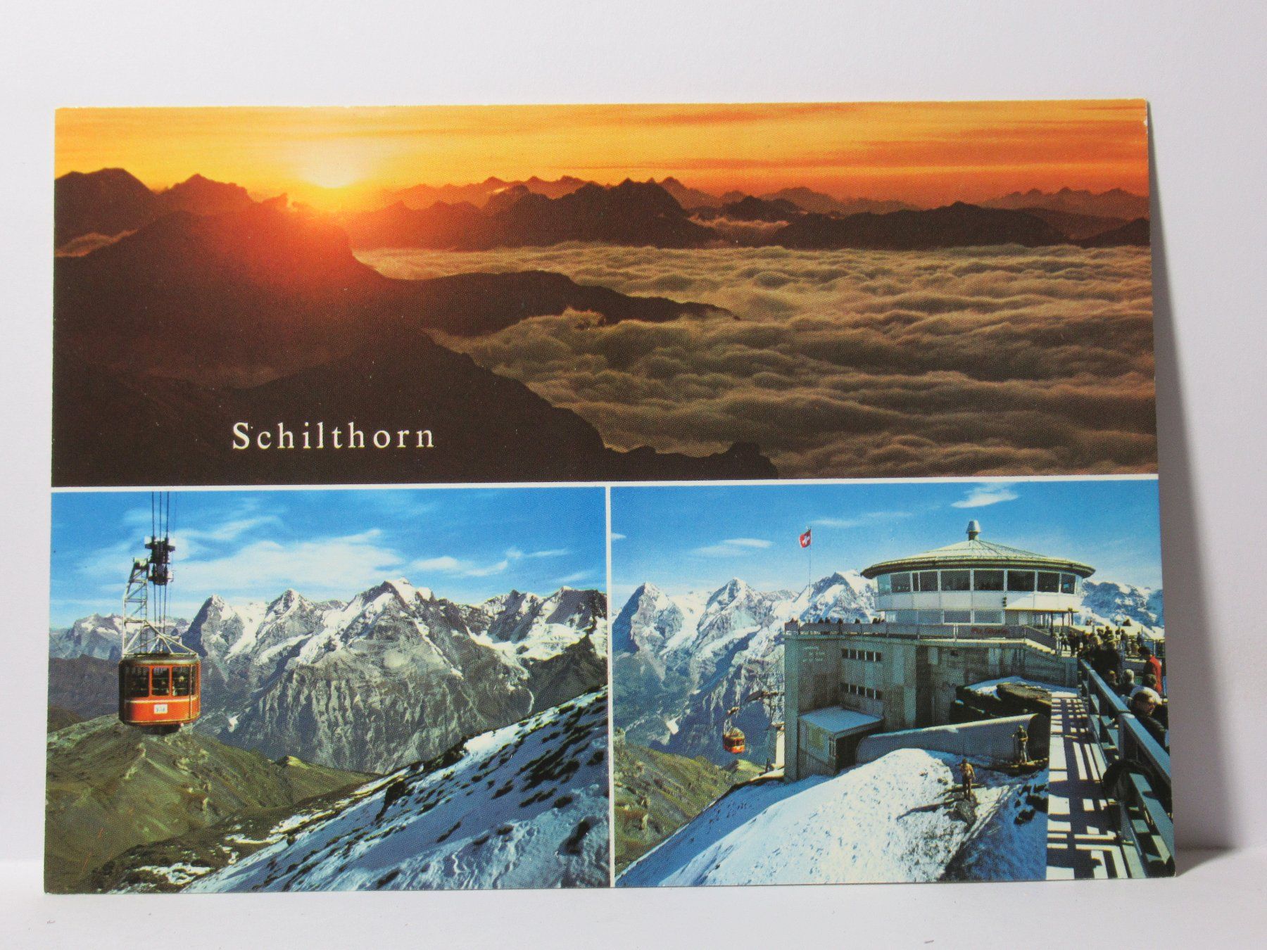Ansichtskarten: Schilthorn , Drehrestaurant , Bergbahn – Neu (gemäss Beschreibung) aus Grenchen von Bluemchen1900