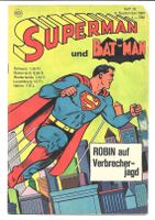 Superman und Batman Comic-Heft Nr. 18 von 1967 - Rarität!