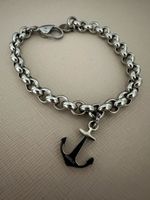 Bracelet Marlu avec pendentif ancre état comme neuf