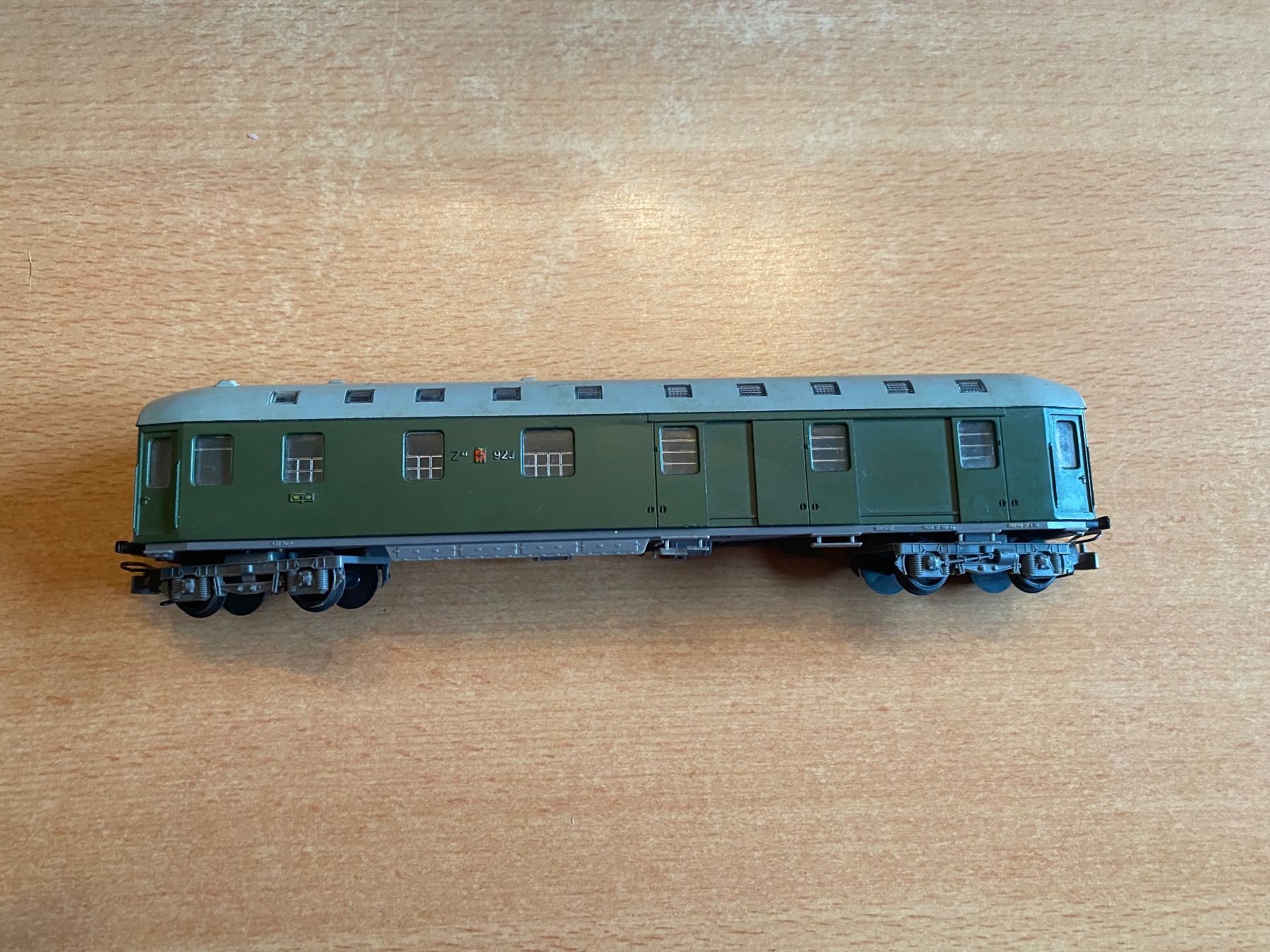 Kleinbahn Modellini di ferrovie: Kleinbahn Postwagen  Z4 SBB – Usato da Glattfelden venduto da gschneusig