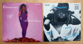 PRINCESS - 2 VINYL SINGLES (NM/VG+)