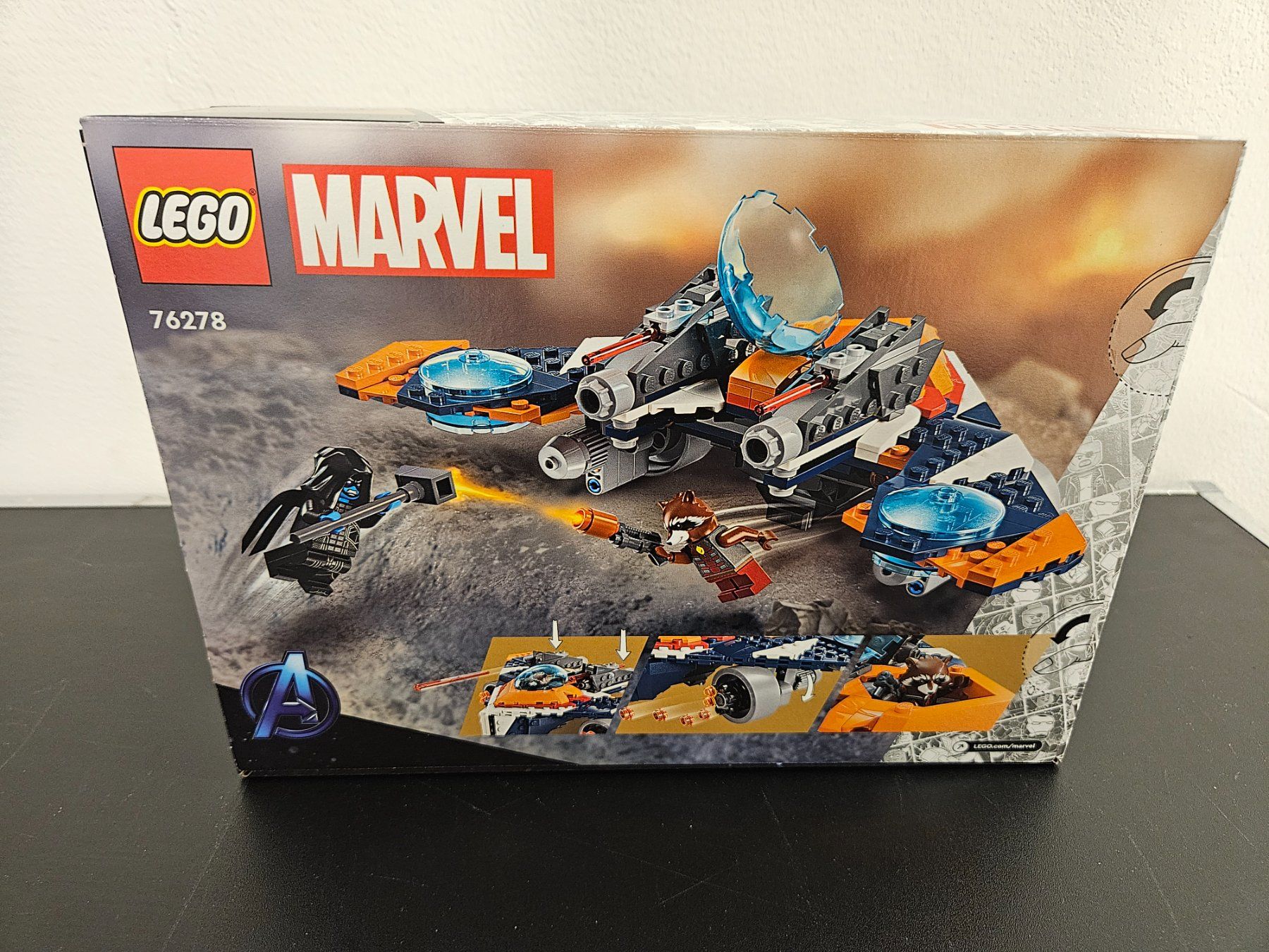 Lego Kit di costruzioni: Neu - Lego - Marvel - 76278 - Rocket's Warbird – Nuovo e nell'imballaggio originale da Dagmersellen venduto da Jarsetz_Restposten 1