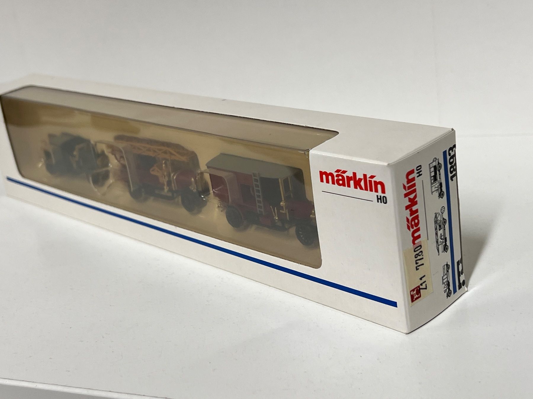 Märklin Modelleisenbahnen: Märklin 1893  H0 Feuerwehr Oldtimer Set – Neu und originalverpackt aus Geroldswil von TopTrain54 3