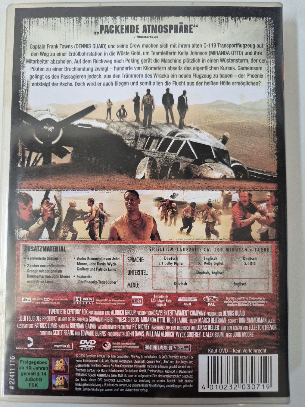 Tutti i DVDs: Der Flug des Phoenix DVD – Usato da Lindau venduto da Hammy0740 1