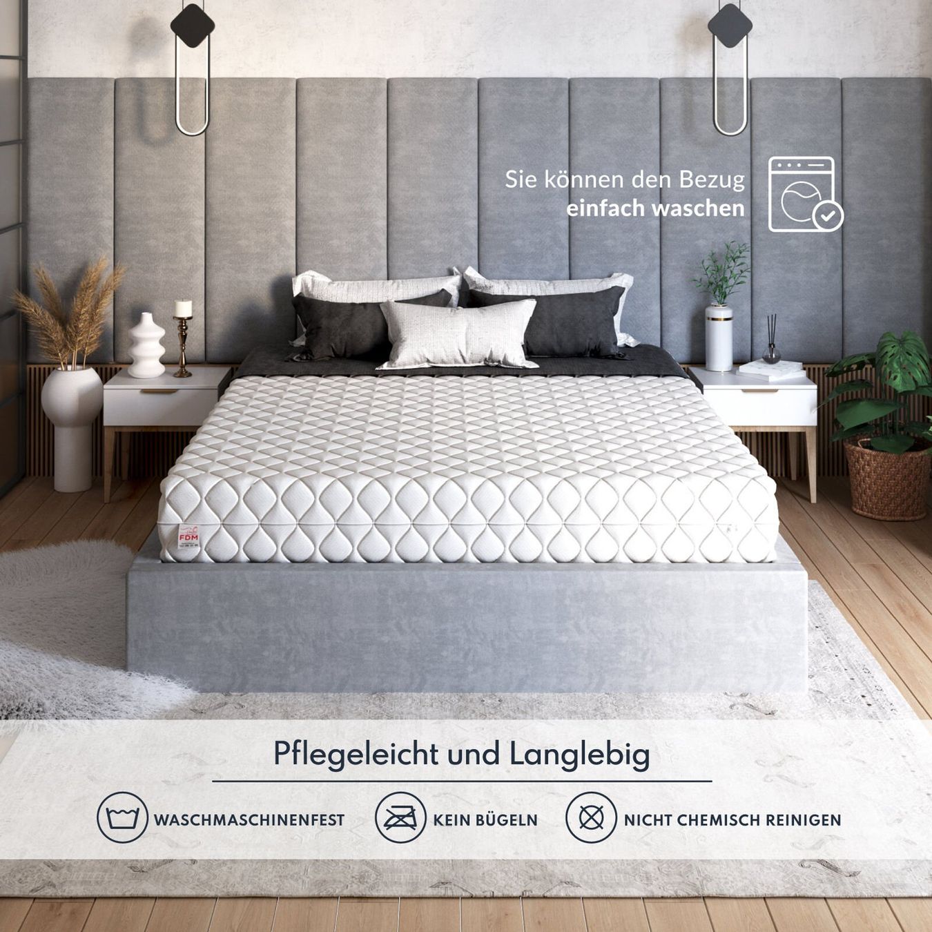 Matratzen: Matratze BITONTO - H2/H3 - 15cm - 180x200 – Neu und originalverpackt aus Wallenwil von toesstal-vertrieb 6
