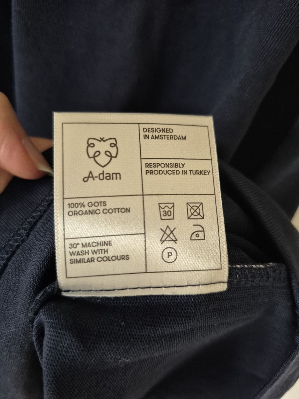 T-shirt: T-shirt navy A-dam M – Nuovo (secondo la descrizione) da Lausanne venduto da claire1401 2