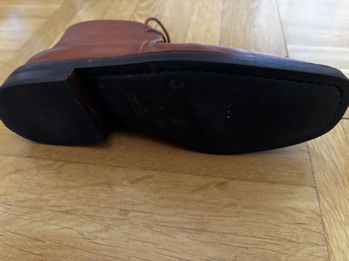 Hufschuhe: Classic Brown Leather Hermes Boots 35.5 – Gebraucht aus Genève von Skigasp 2