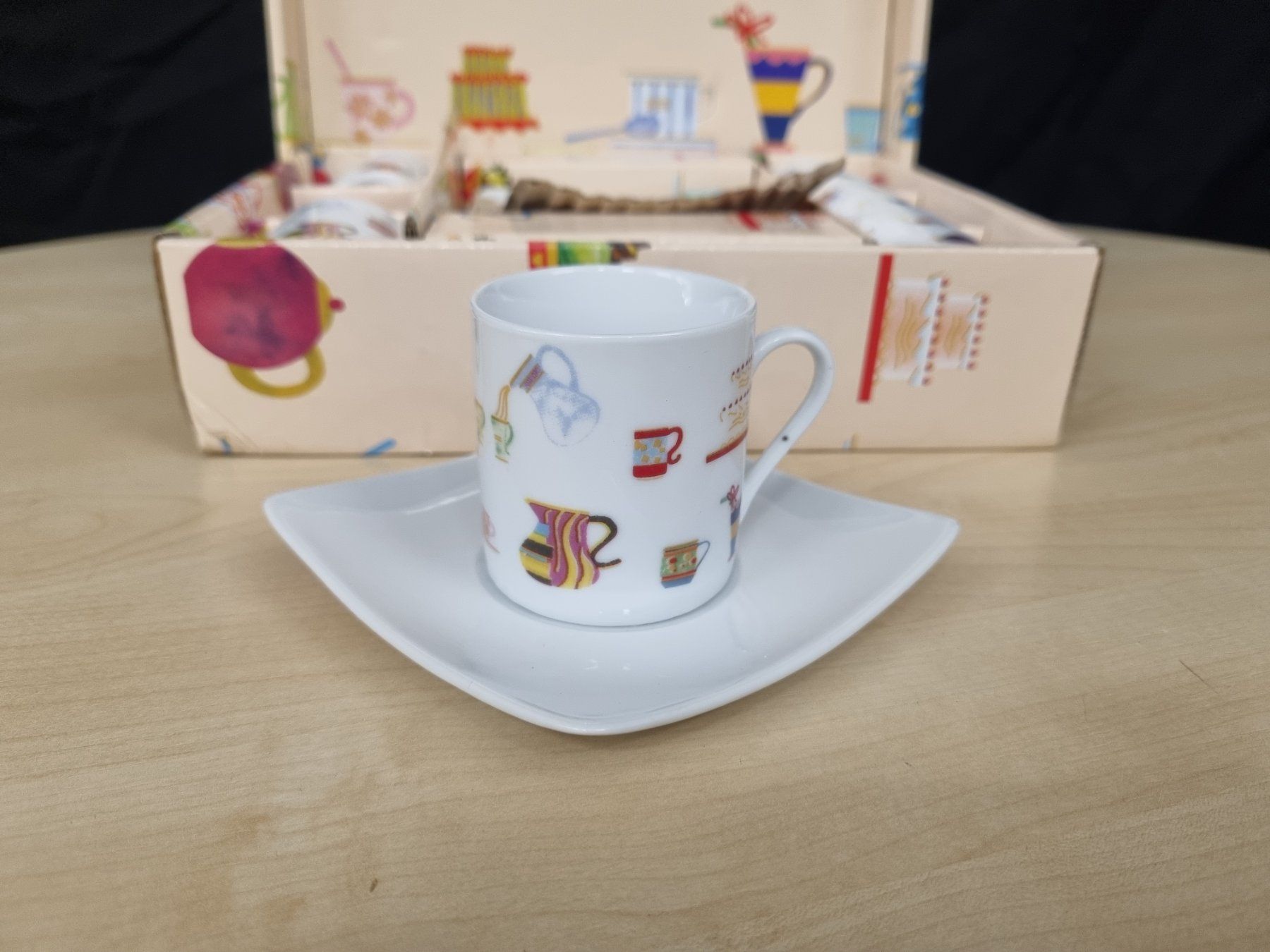 Tazze: Hoff Interior Espressotassen, 6er Set, neuwertig – Nuovo (secondo la descrizione) da Lenzburg venduto da freedomky 1