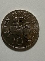 Guernesey GB - 10 pence - 1988