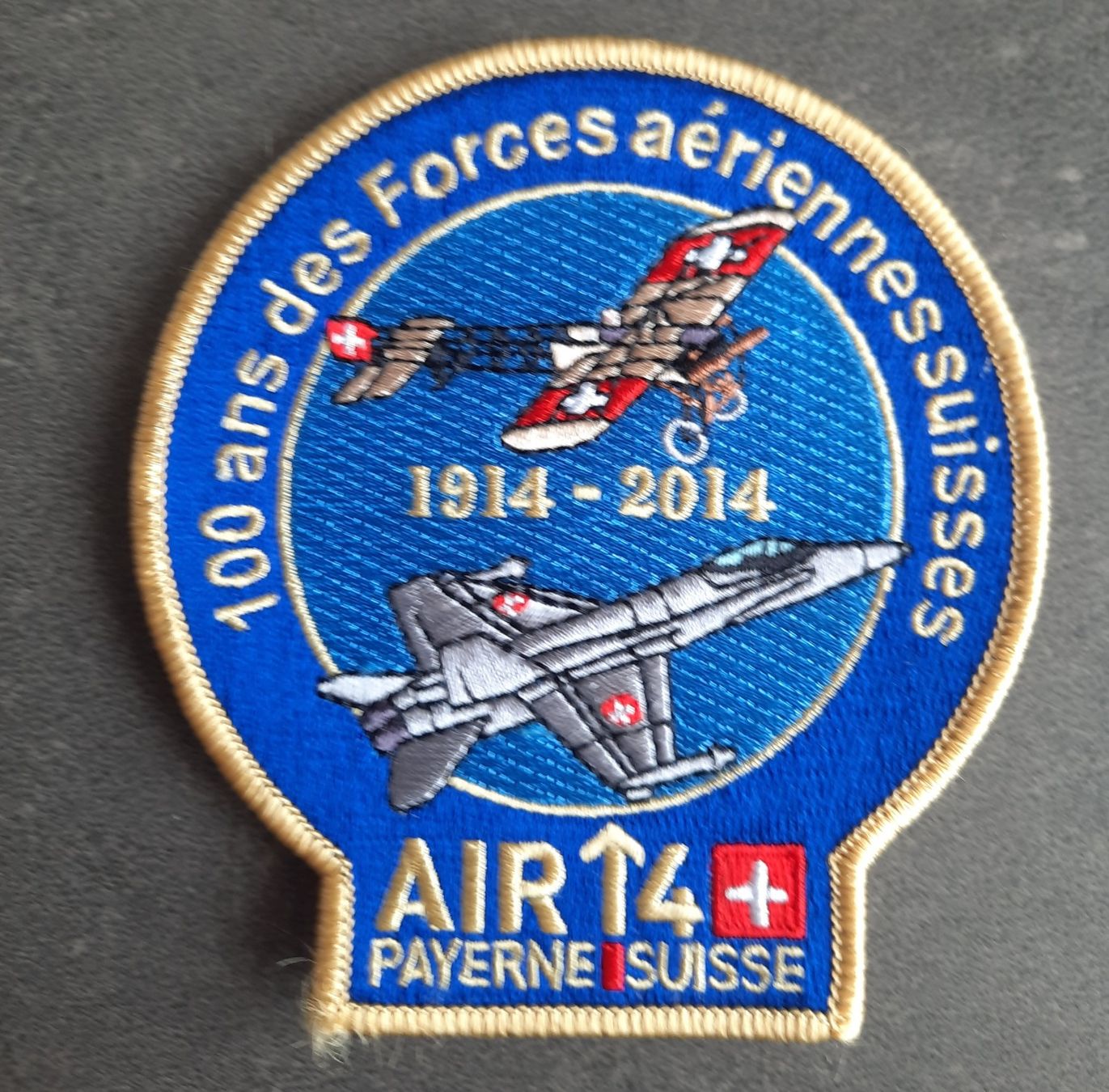 Schweizer Armee Placchette & Badge: Armée Suisse Aviation – Usato da Collombey venduto da LRJ1