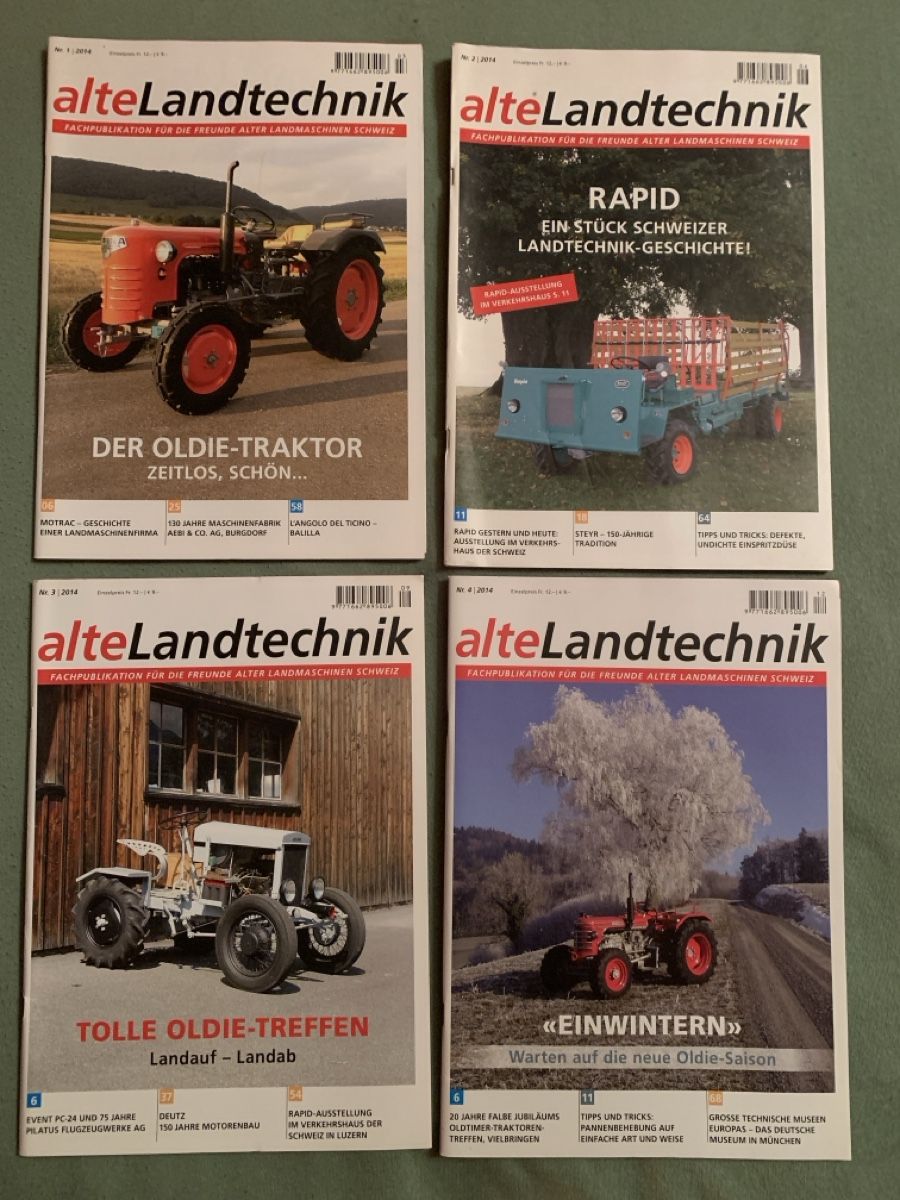 Riviste & Magazine: Alte Landtechnik 2014 – Usato da Niederönz venduto da and_v5z7