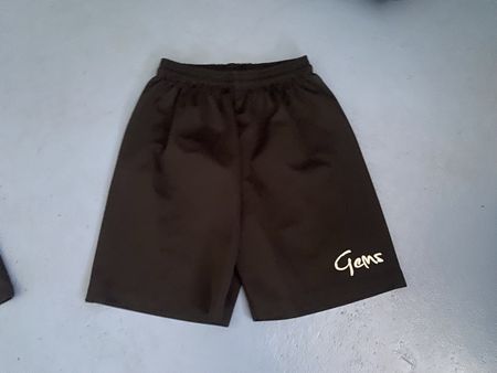 kurze Sporthose, schwarz, Gr. 152