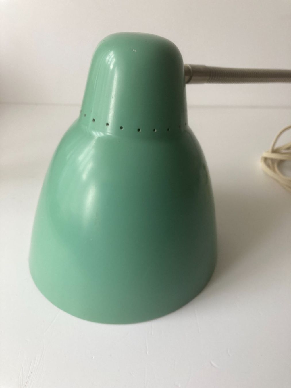 Lampen: Alte Schwanenhals Klemmlampe – Gebraucht aus Zwingen von moje1 1