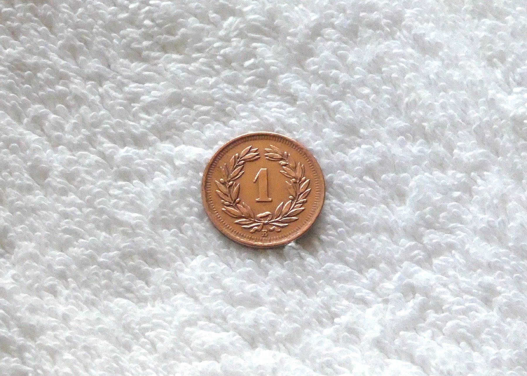 Alle Münzen: 1 centime/Rappen 1908 – Gebraucht aus Nyon von Ilmi09 1