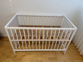 Babybett Micasa  Weiss  123 × 65 cm