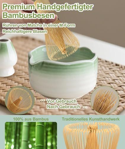 Geschirrsets: Matcha Besen Set – Neu und originalverpackt aus Hundwil von Stallone5 4