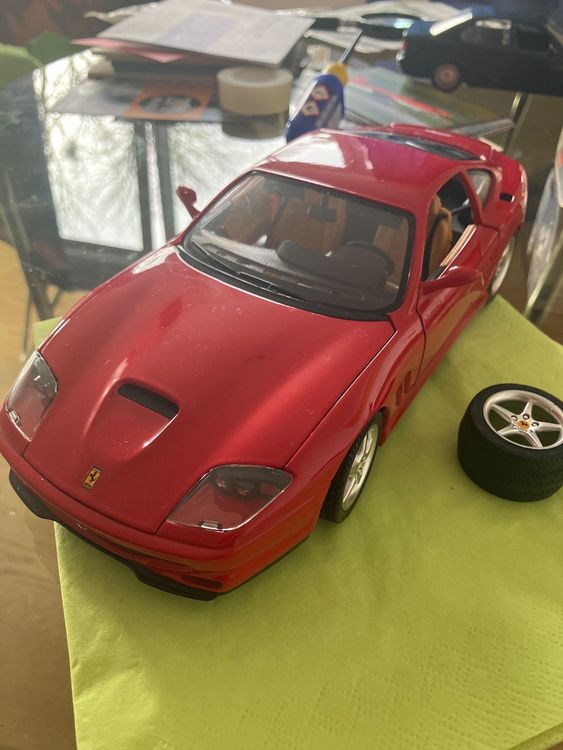 BURAGO FERRARI 550 Maranello 1996 cod 3064 1/18 EUR 40,00 - PicClick DE