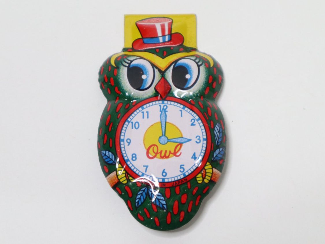Giocattoli: Vintage grosser Knackfrosch Eule Klicker made in Japan – Nuovo (secondo la descrizione) da Eschenbach SG venduto da Astalavista