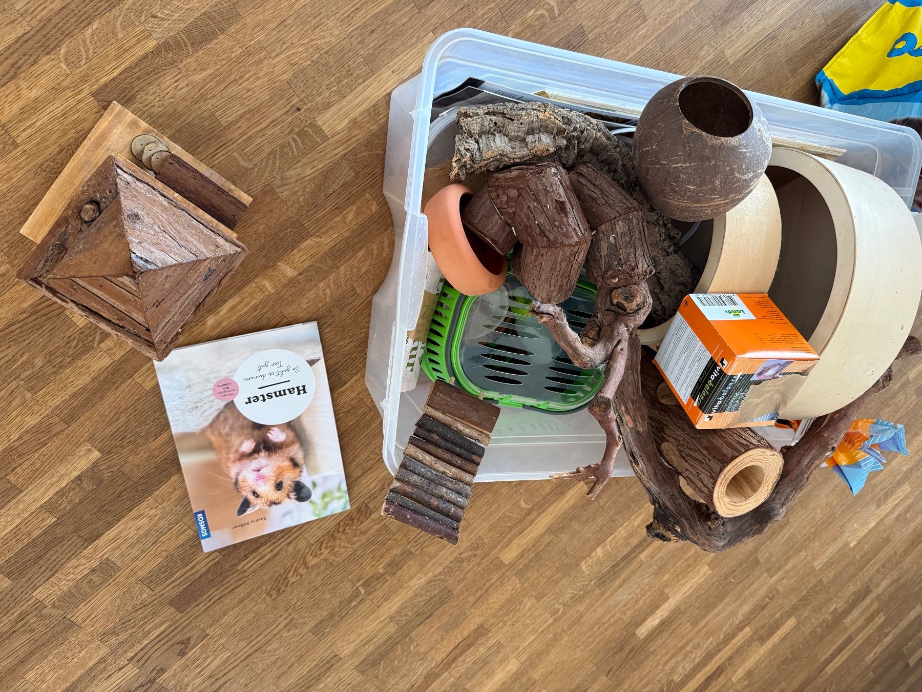 Gabbie, trasporto & Sicurezza: Hamster-Gehege/Terarium mit Accessoires. – Usato da Herrenschwanden venduto da Frenur 4