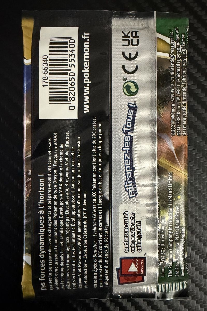 Pokémon Carte collezionabili: Pokémon Booster Évolution Céleste FR Nymphali Scellé – Nuovo e nell'imballaggio originale da La Chaux-de-Fonds venduto da CatchEmCardzz 1