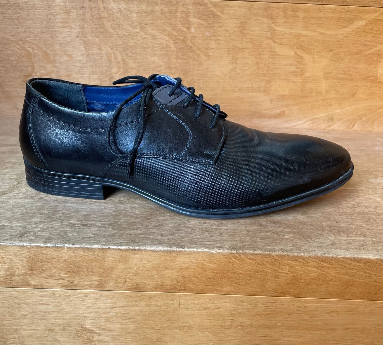 Scarpe da uomo: eleganter Lederhalbschuh Gr. 40 – Usato da Rütihof venduto da solombra 2