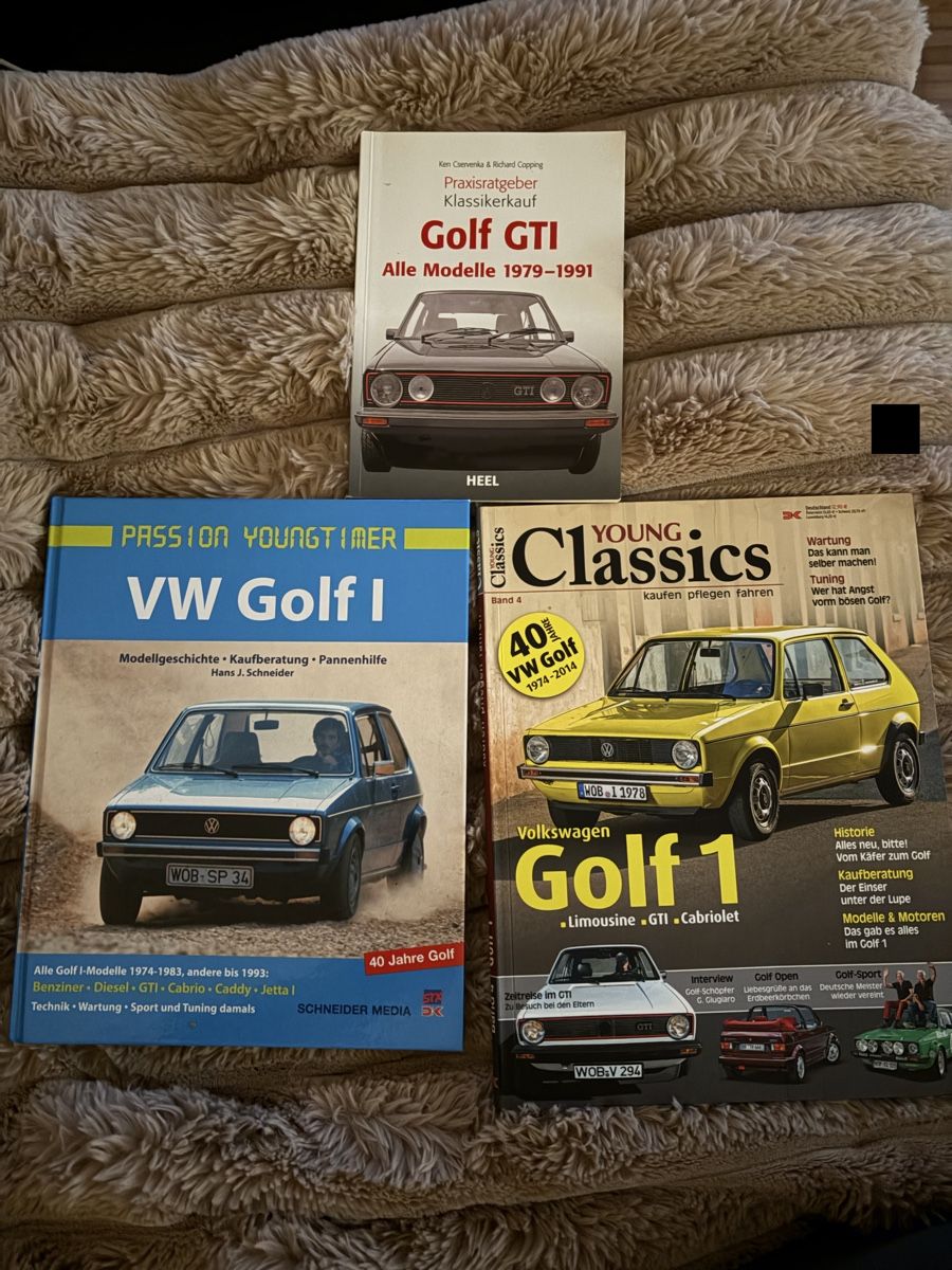 Libri: Golf GTI , 2 Bücher ein Heft  – Usato da Hochfelden venduto da larson27