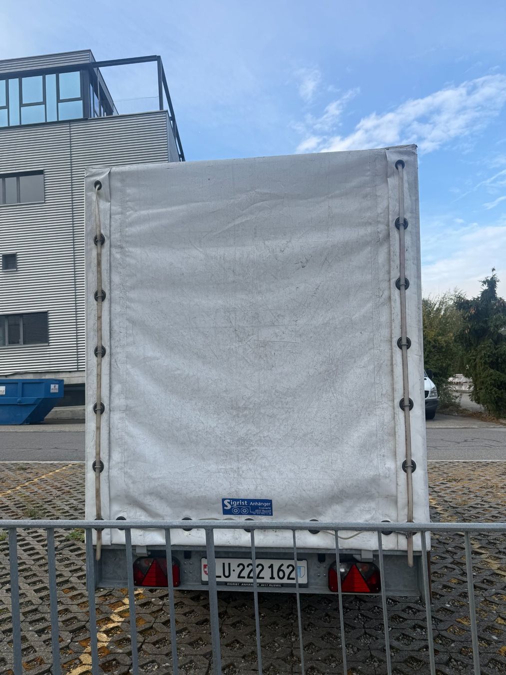 Anssems Rimorchi: Anhänger, weiss – Usato da Triengen venduto da Michele-G 4