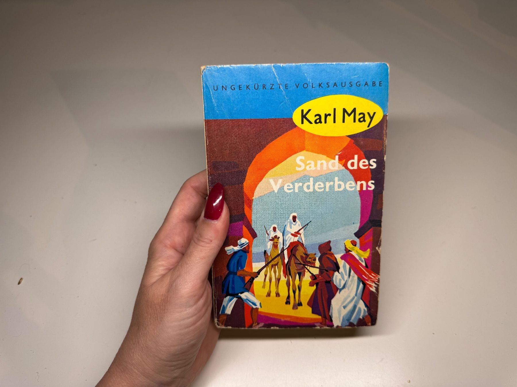 Libri: ROMAN: Karl May, Sand des Verderbens – Usato da Grosswangen venduto da Kleine.Knoepfe