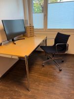 USM Haller Tisch, Platte Buche