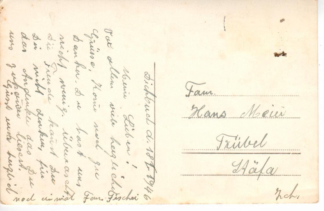 Cartoline postali: Dickbuch 1946 Linde und Konsum – Usato da Wolhusen venduto da Curver9 1