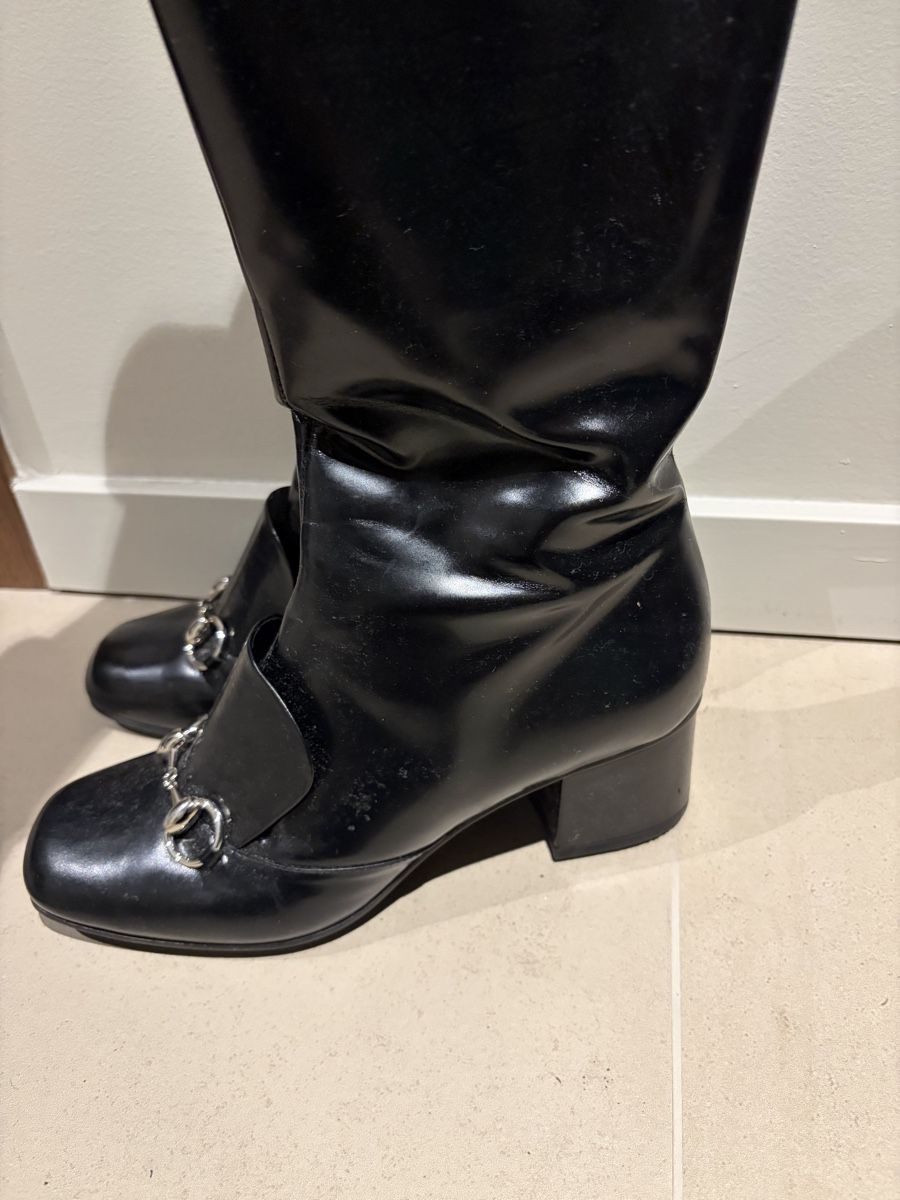 Gucci Scarpe da donna: Gucci knee high black boots 37 – Usato da Cologny venduto da sab_xh7v 1