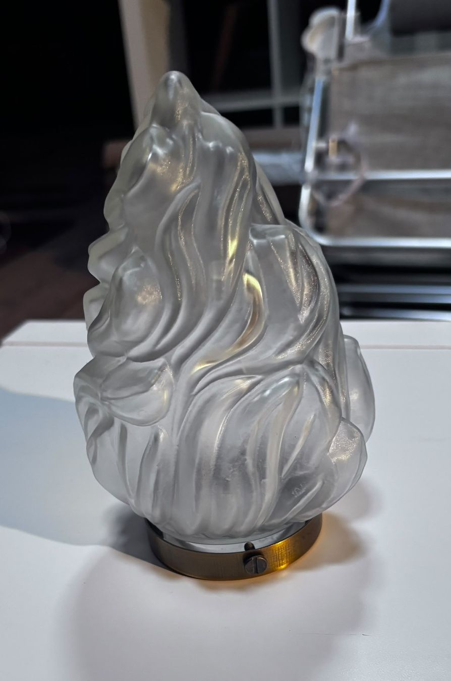 Lampen: Flammen-Glas  – Gebraucht aus Seon von Aquaristik 1