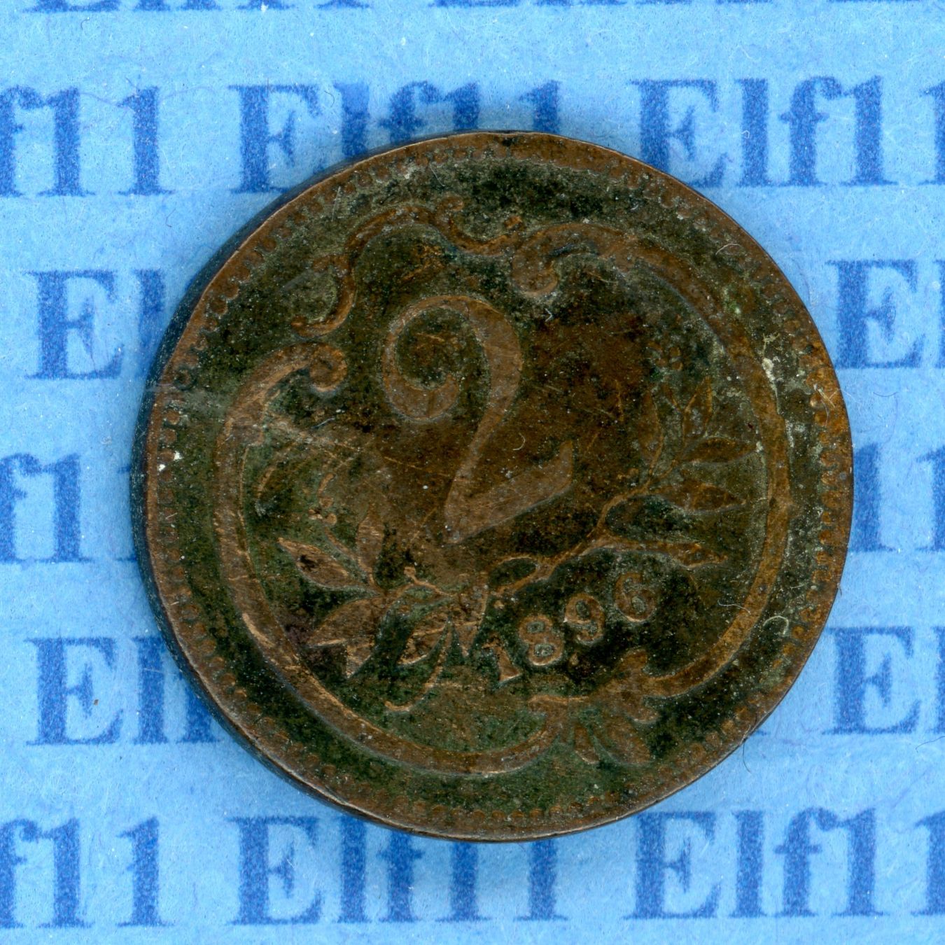 Tutti le monete: ATK___0.02 1896 -ss 2 Heller – Usato da Widnau venduto da Elf11