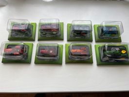 lot de  8 tracteurs miniature
