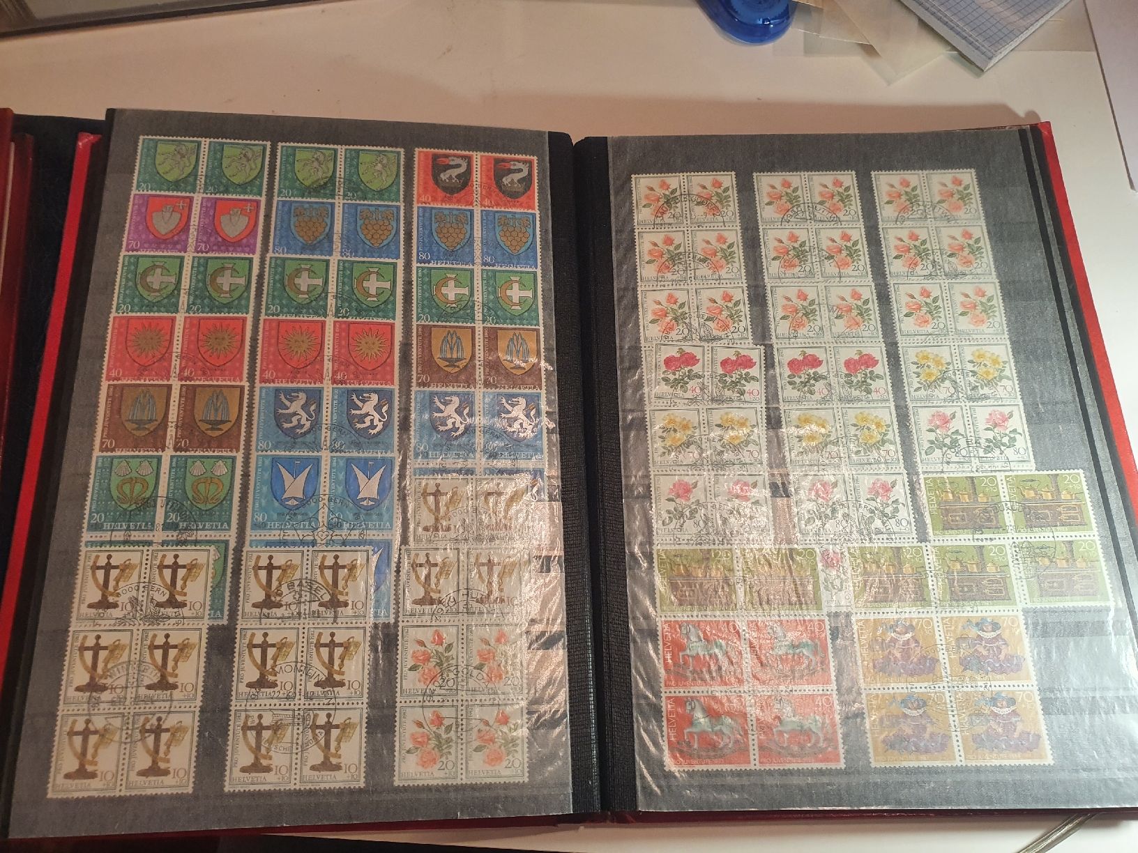 Tous les timbres: PJ Viererblock Sammlung+.Kat.3300 – D'occasion à Altstätten SG par Pixi06 5
