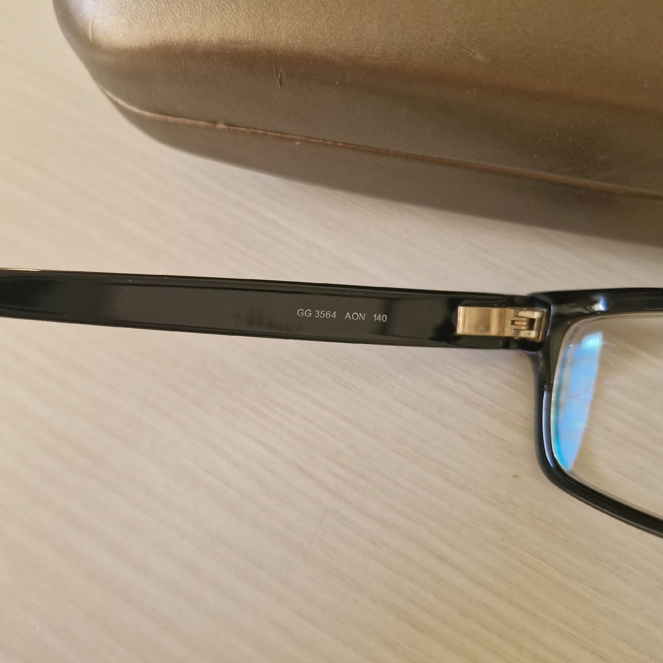 Gucci Occhiali & Lenti: Gucci Korrekturbrille mit Etui – Usato da Forch venduto da nadinepalermo 3