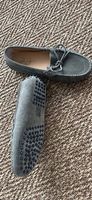 Leder moccasins Khaki Gr 38