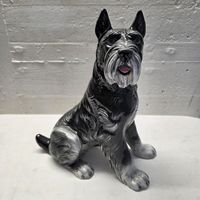 Keramikfigur Schnauzer Made in Italy 